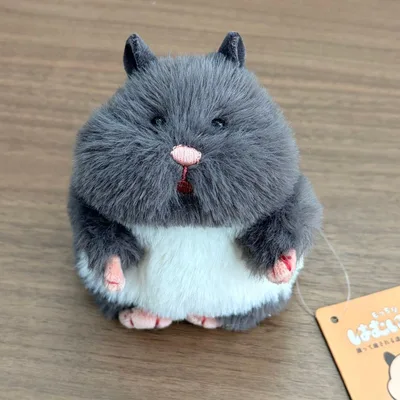 新品タグ付き お顔厳選 はむにぎり くろまめ 新色 ぬいぐるみ マスコット ①