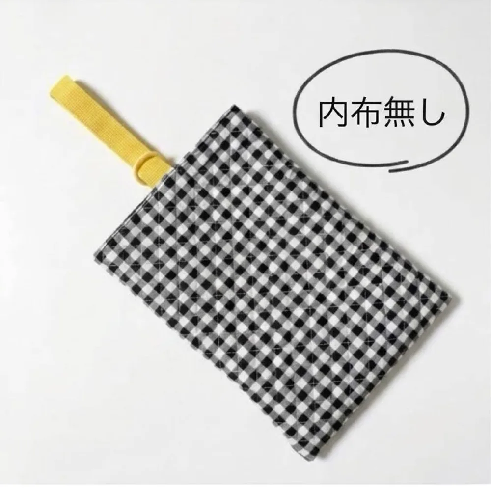 上靴入れ シューズケース ギンガム ハンドメイド