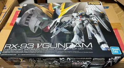 RG1/144 ν กันดั้มประกอบ BANDAI Mobile Suit กันดั้มชาร์ตอบโต้ตอบโต้