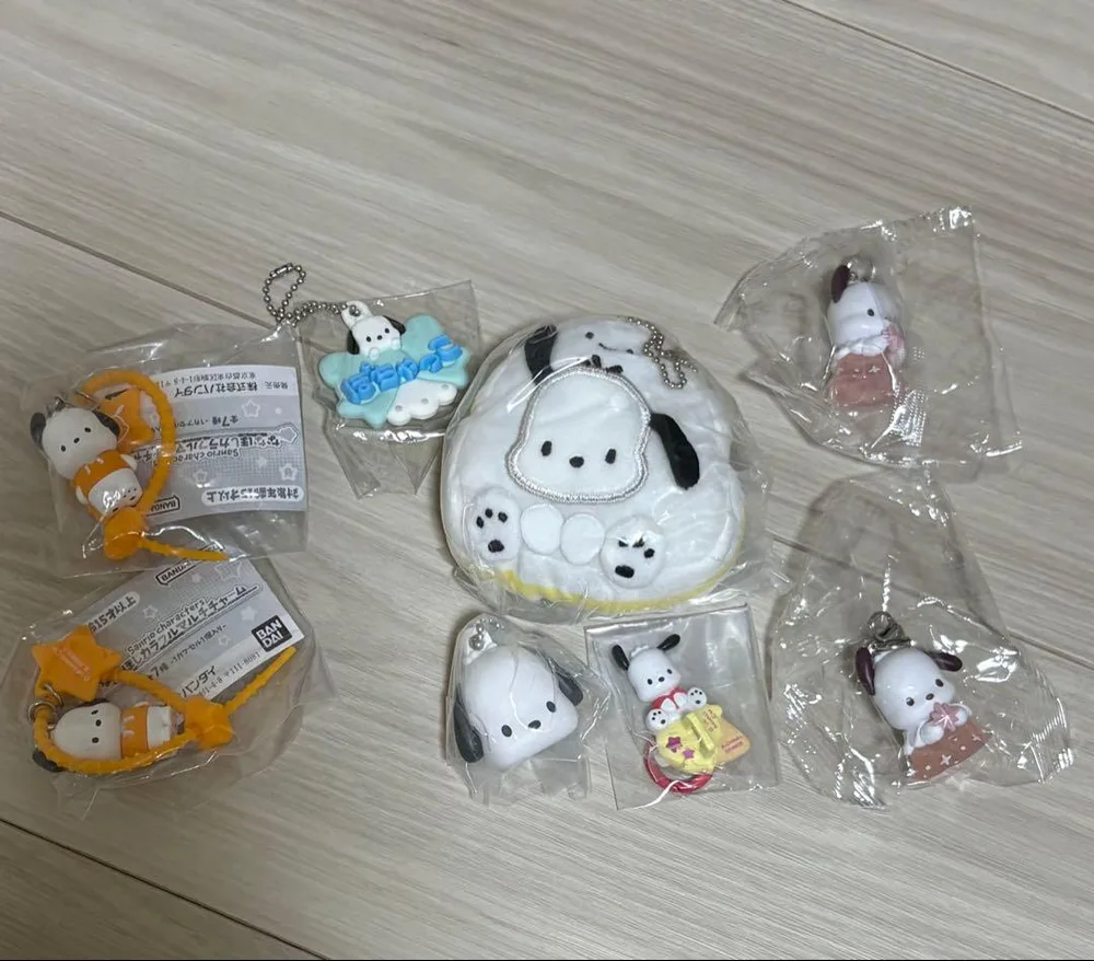 ポチャッコ にっこりーノ マスコット チャーム ガチャガチャセット