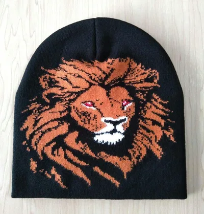 新品 Leo ビーニー ライオン ニット帽 unknown palace