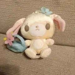 サンリオ シュガーバニーズ ぬいぐるみ はなうさ 約13cm レトロ マスコット
