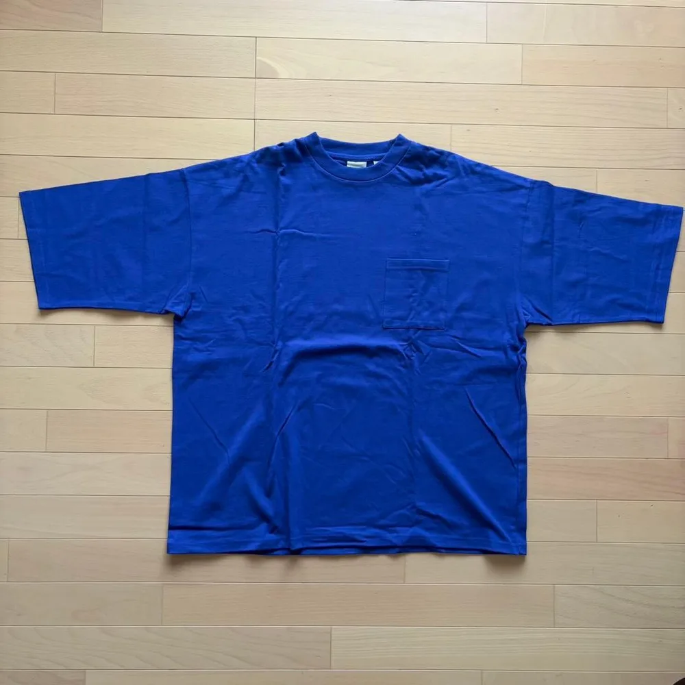 美品 Goodwear グッドウェア Tシャツ ポケット付き パープル L