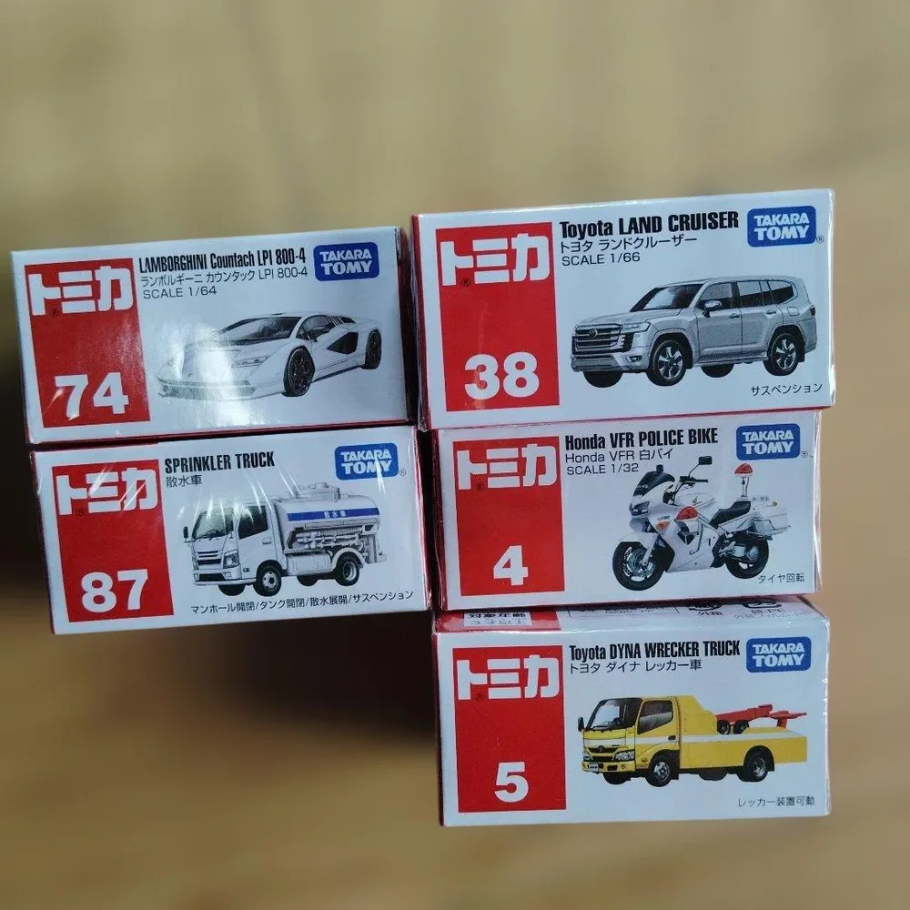 新品 未開封 シュリンク付き トミカ 5個セット