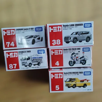 新品 未開封 シュリンク付き トミカ 5個セット