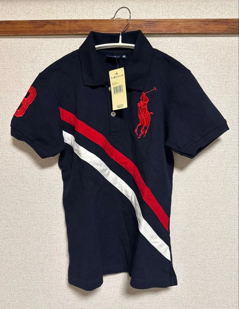 POLO RALPH LAUREN ポロシャツ ネイビー M