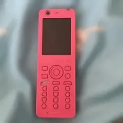KYOCERA HONEY BEE ピンク 携帯電話本体