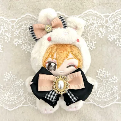 ぬい服 リボン セット いつぬい ブラック ベージュ