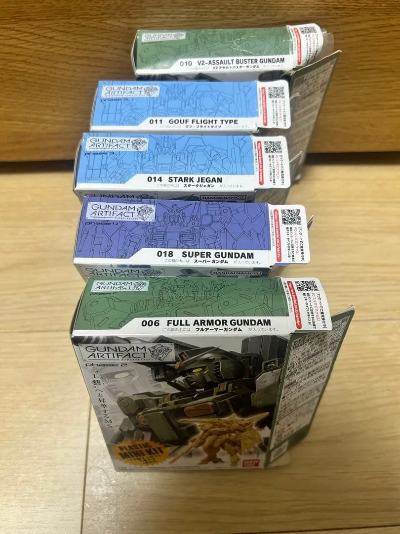 ชุดสิ่งประดิษฐ์กันดั้มของ Jegan Super Full Armor Gouf 5 ชิ้น