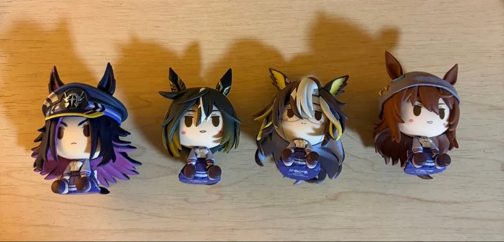 ウマ娘 一番くじ e賞 プリティーダービー デフォルメフィギュア 4種セット
