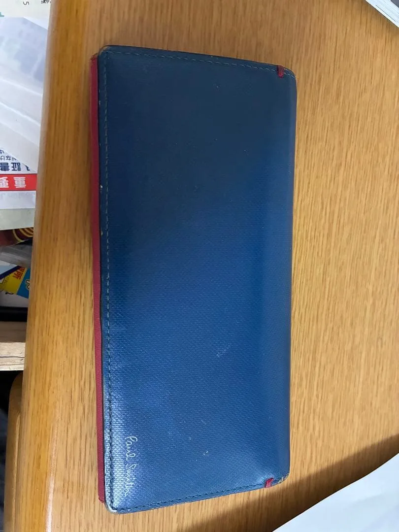 Paul Smith Collection 長財布 ブルー レッド