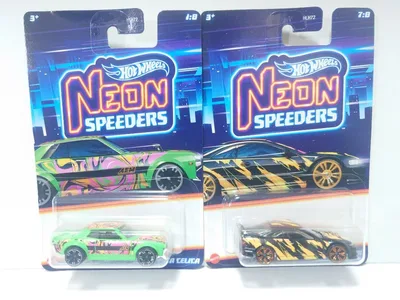 ホットウィール ネオンスピーダーズ トヨタセリカ アキュラインテグラ