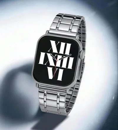 Apple Watch バンド メタル 5連 シルバー 42〜49mm
