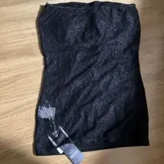 LAGUNAMOON ベアトップ レース TOPS ブラック