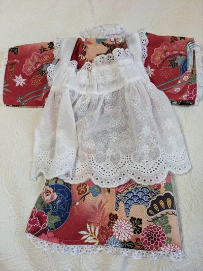 ドレミ様専用 オーダーエプロン風被布 ハンドメイド
