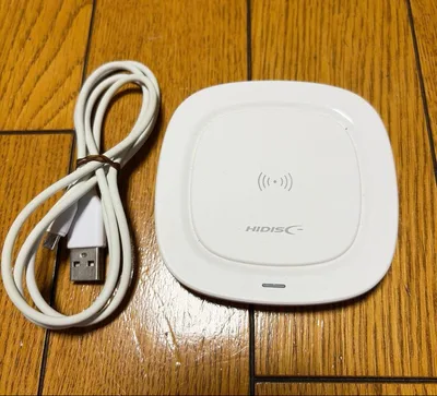 HIDISC ワイヤレス充電器 HD-WCP5WH 本体