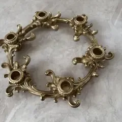 ゴールド キャンドルホルダー 6灯