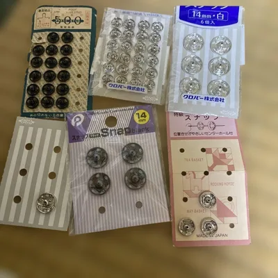 スナップボタン まとめ売り 手芸 ハンドメイド 素材