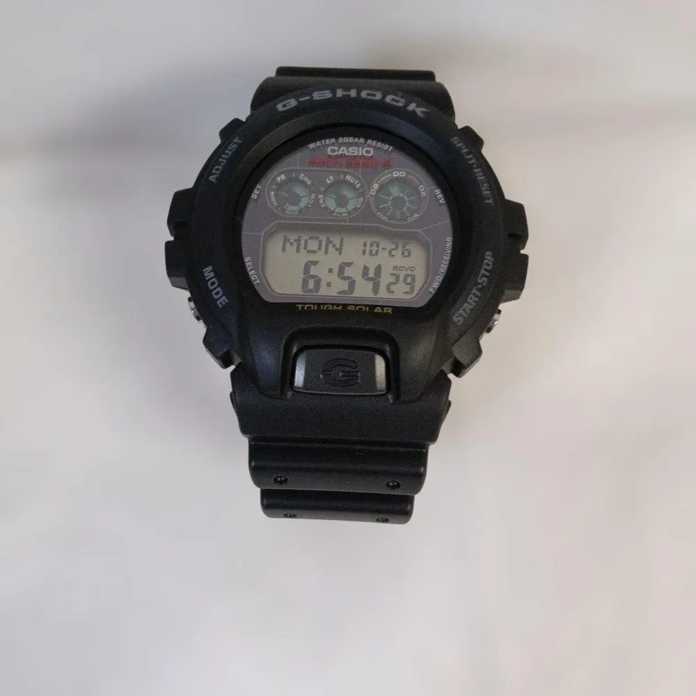 CASIO G-SHOCK タフソーラー 電波時計 本体稼働品