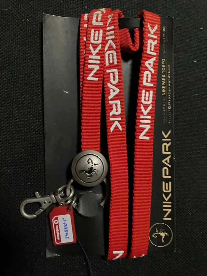 当時物 新品 ナイキ ネックストラップ 2002年W杯 スコーピオン Jフォン