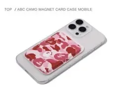 A BATHING APE ABC CAMO マグネットカードケース