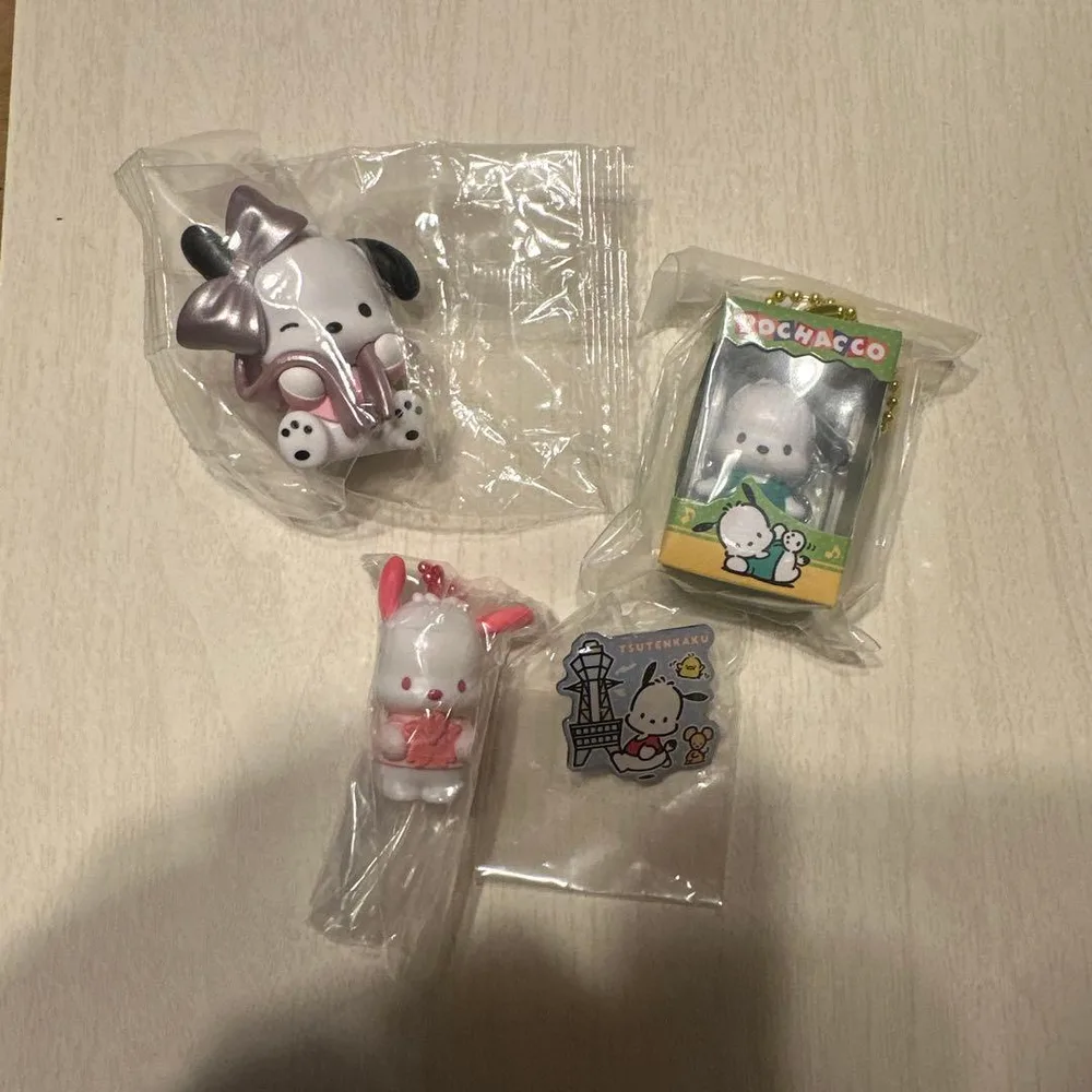 ポチャッコ ガチャガチャ 食玩 まとめ売り 4点セット