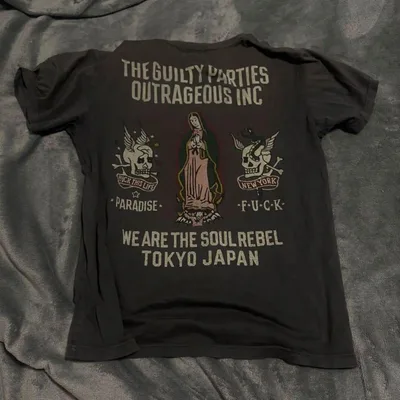 WACKO MARIA バックプリントTシャツ