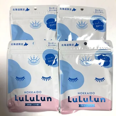 LuLuLun 北海道限定 フェイスマスク 4袋セット