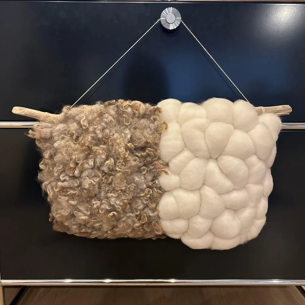 ハンドメイド タペストリー 流木