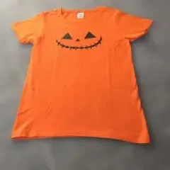 ハロウィン パンプキン Tシャツ オレンジ