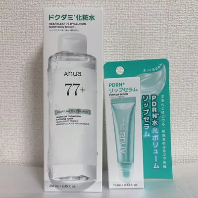 ●未使用● Anua ドクダミ化粧水&PDRNリップセラム