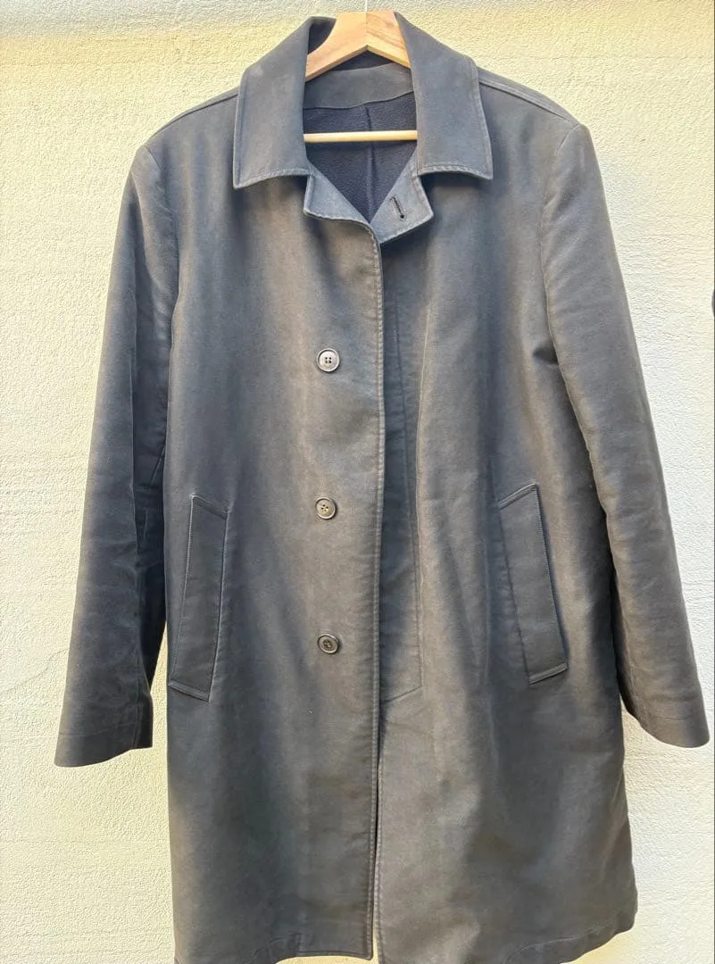 A.P.C. ステンカラーコート ブラック