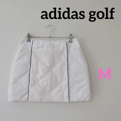 adidasgolf アディダス レディース ゴルフウェア 中綿スカート 白 M