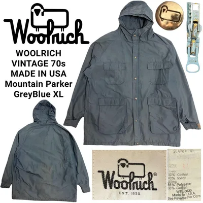WOOLRICH VINTAGE 1970s USA製 マウンテンパーカー XL