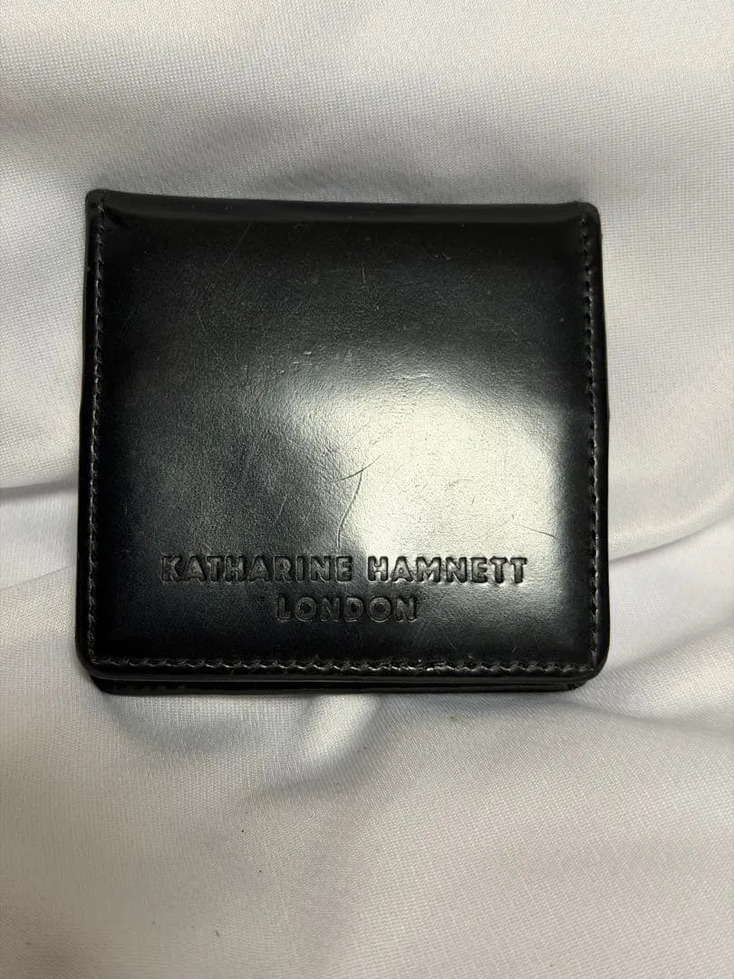 KATHARINE HAMNETT LONDON コインケース ブラック
