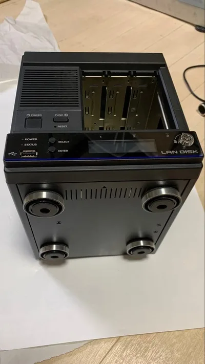 I-O DATA LAN DISK 4TB HDD×2基搭載 本体