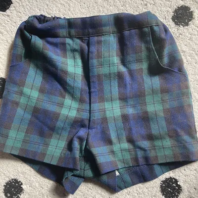 チャイルド社 キッズ チェック ショートパンツ 制服 幼稚園 130cm