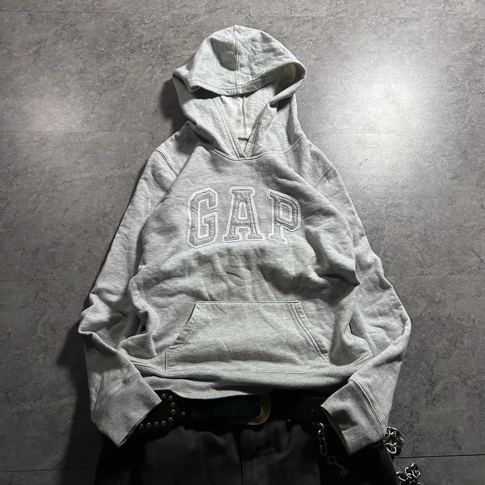 00s【old gap】logo hoodie/Y2K/c-boy swag