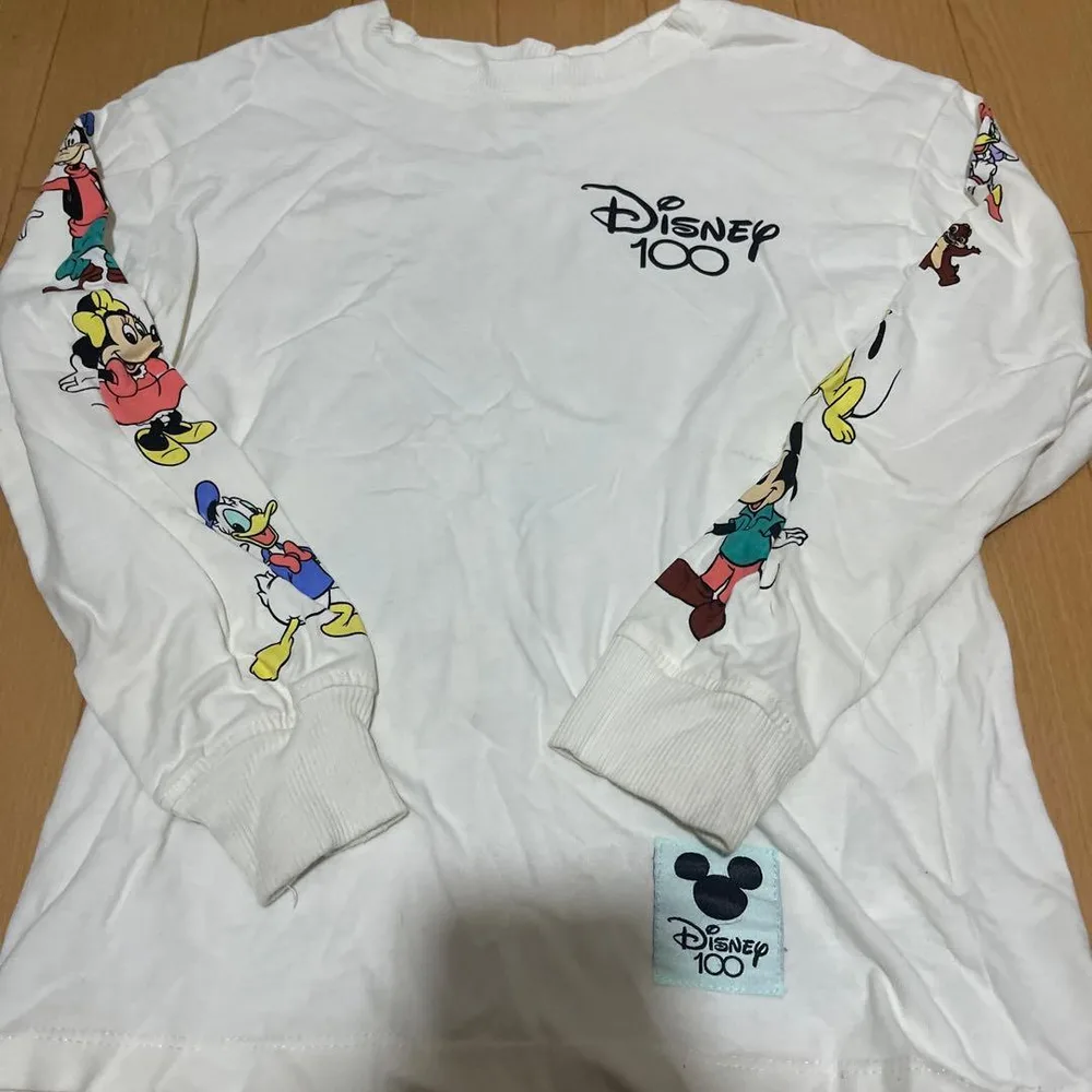 キッズ Disney 100 長袖Tシャツ