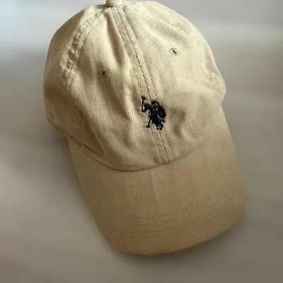 USPA コーデュロイ キャップ ベージュ