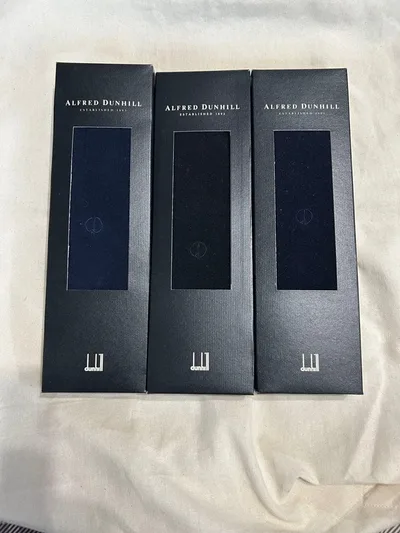 ALFRED DUNHILL メンズ ソックス 3足セット