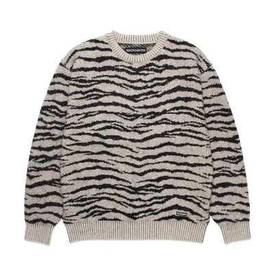 WACKO MARIA TIGER MOHAIR JACQUARD KNIT