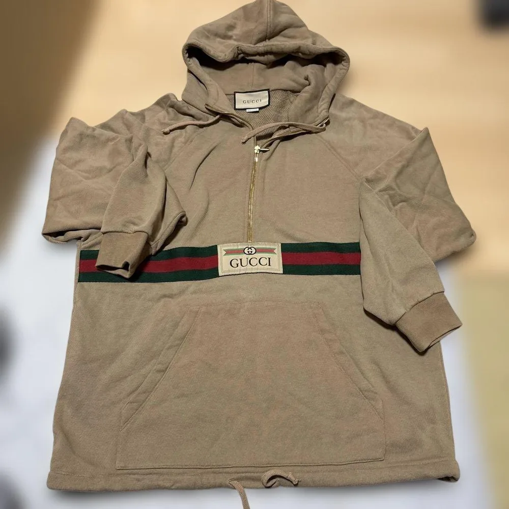 GUCCI ハーフジップ パーカー XSサイズ