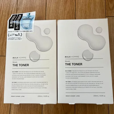 【新品】BULK HOMME THE TONER 化粧水 200mL 2本セット