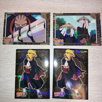 NARUTO トレーディングカード 4枚セット