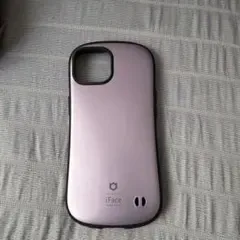 iFace iPhone15用ケース パープル