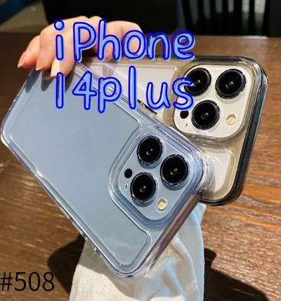 iphone14plusクリア 透明 スマホケース 耐衝撃 無地 シンプル 韓国