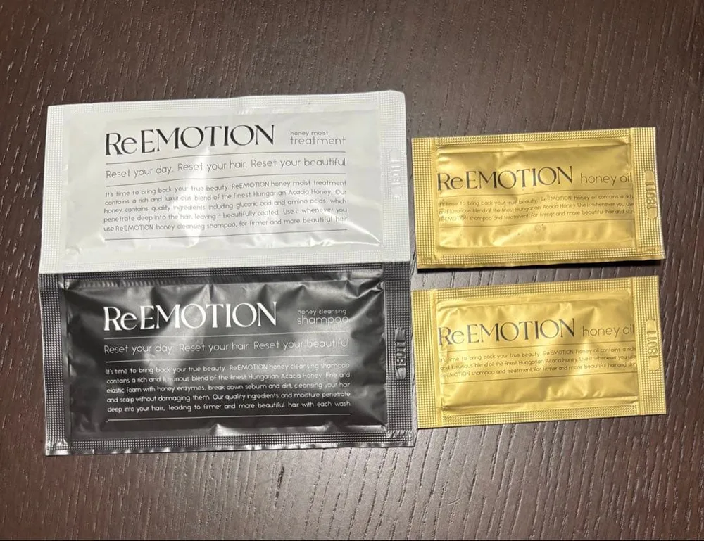 ReEMOTION ヘアケア サンプルセット