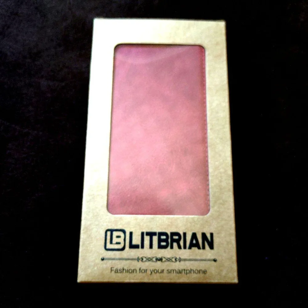 LITBRIAN AQUOS sense7 手帳型ケース ワインレッド