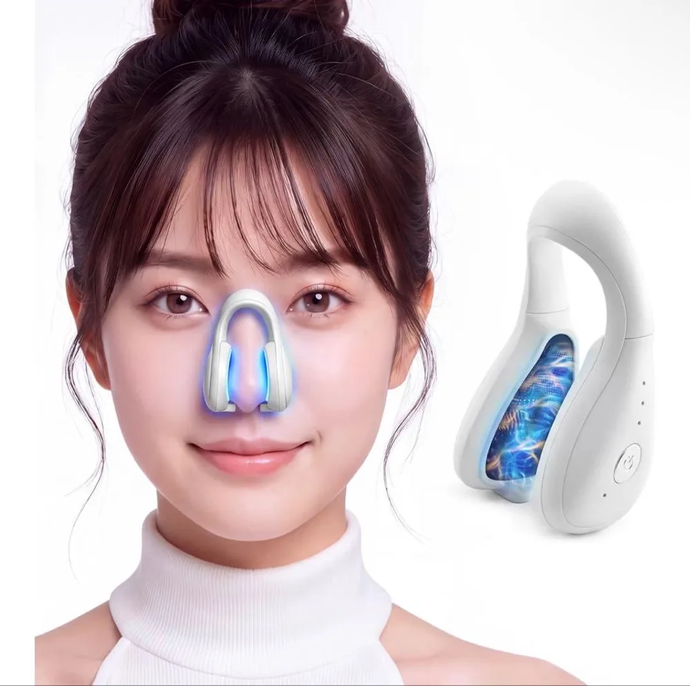 鼻専用 EMS美顔器 10段階調整 USB充電式